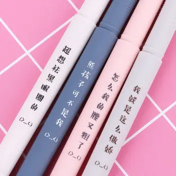 

4pcs Kawaii Cartoon Gel Pen Erasable 0.35mm Fine Nibs School Office Stationery WXTA