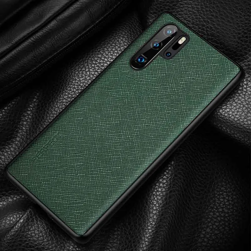 Чехол из натуральной кожи для Huawei P30 Pro прочный чехол накладка P30Pro Защитный