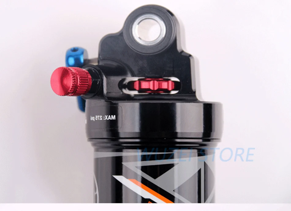 DNM AO-38RC Mountain Bike Air Rear Shock 165/190/200/210mm MTB Downhill Bicycle Coil Rear Shock Wire ontrol/Hand Control