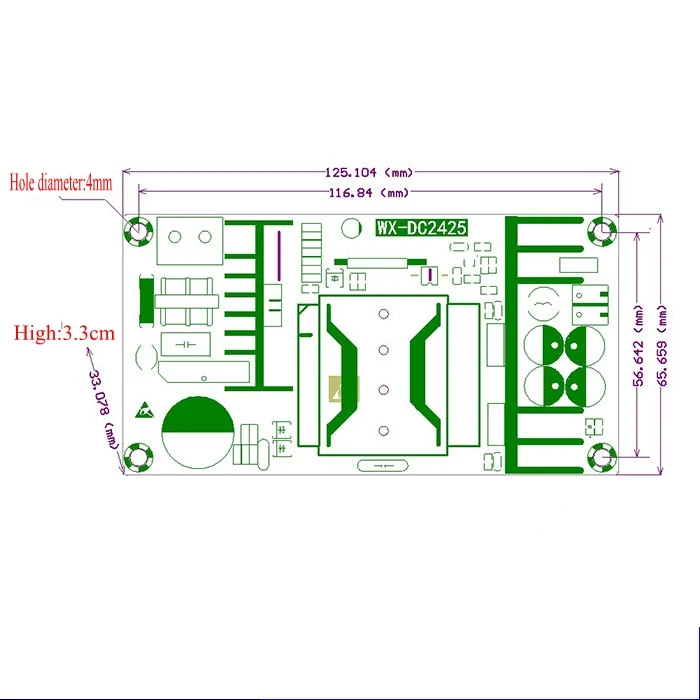 max 9a 250w tensão regulada transformador de