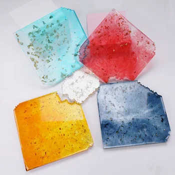 

Hit Silicone Transparent Mould IrregularTable Mold Resin Decorative Craft Table Coaster Epoxy Resin Molds Accessories