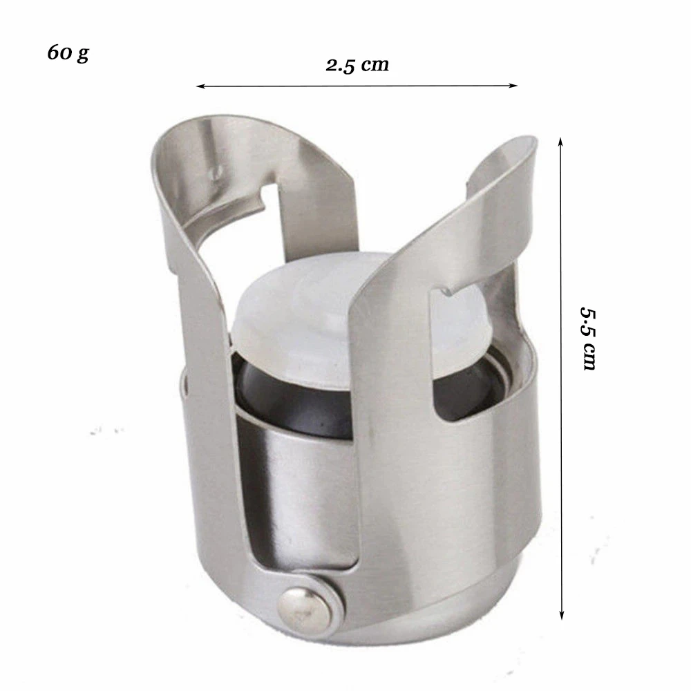 Пробка для вина из нержавеющей стали защелки для шампанского сверкающая запорная Крышка Заглушка спиртные напитки колпачок для винной бутылки Бар инструменты