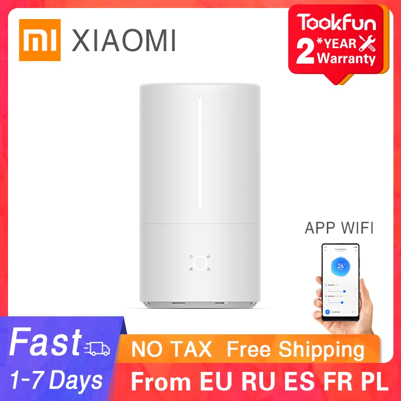 2021 Новый XIAOMI MIJIA Смарт антибактериальные увлажнитель UV-C стерилизации воздуха