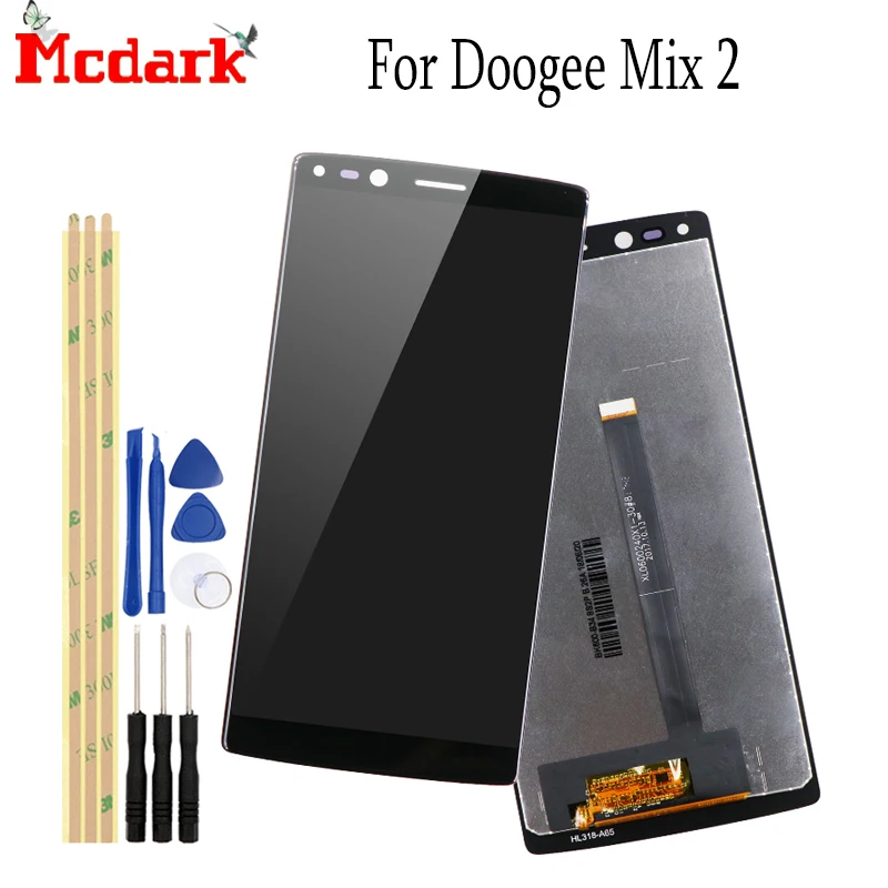 ЖК-дисплей Экран Для Doogee Mix 2 5 99 дюймовых запасных частей Аксессуары Дисплей +