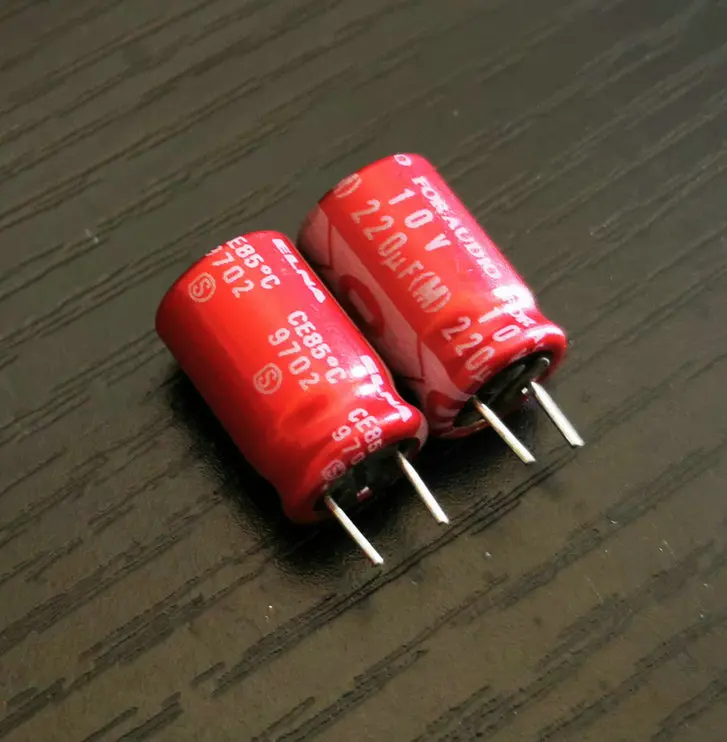 2pcs/lot Original Elna LAO FOR AUDIO series Audio Stereo Filtering fever hi-fi-end Electrolytic Capacitors Free Shippping