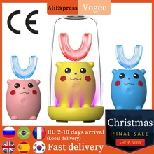 Sonic Children Electric Tooth Brush Cartoon Pattern Kids Toothbrush Soft Silicone Xaomi Brush Toddler Training Toothbrush Gift