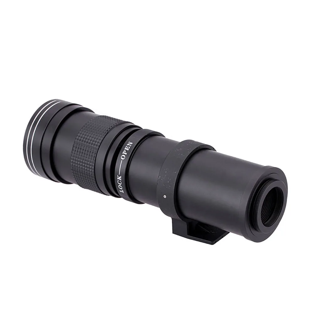 

Super Accessories F/8.3-16 Manual Telephoto Zoom 420-800mm Camera Lens Wildlife Professional for Canon 6D 7D 60D 70D