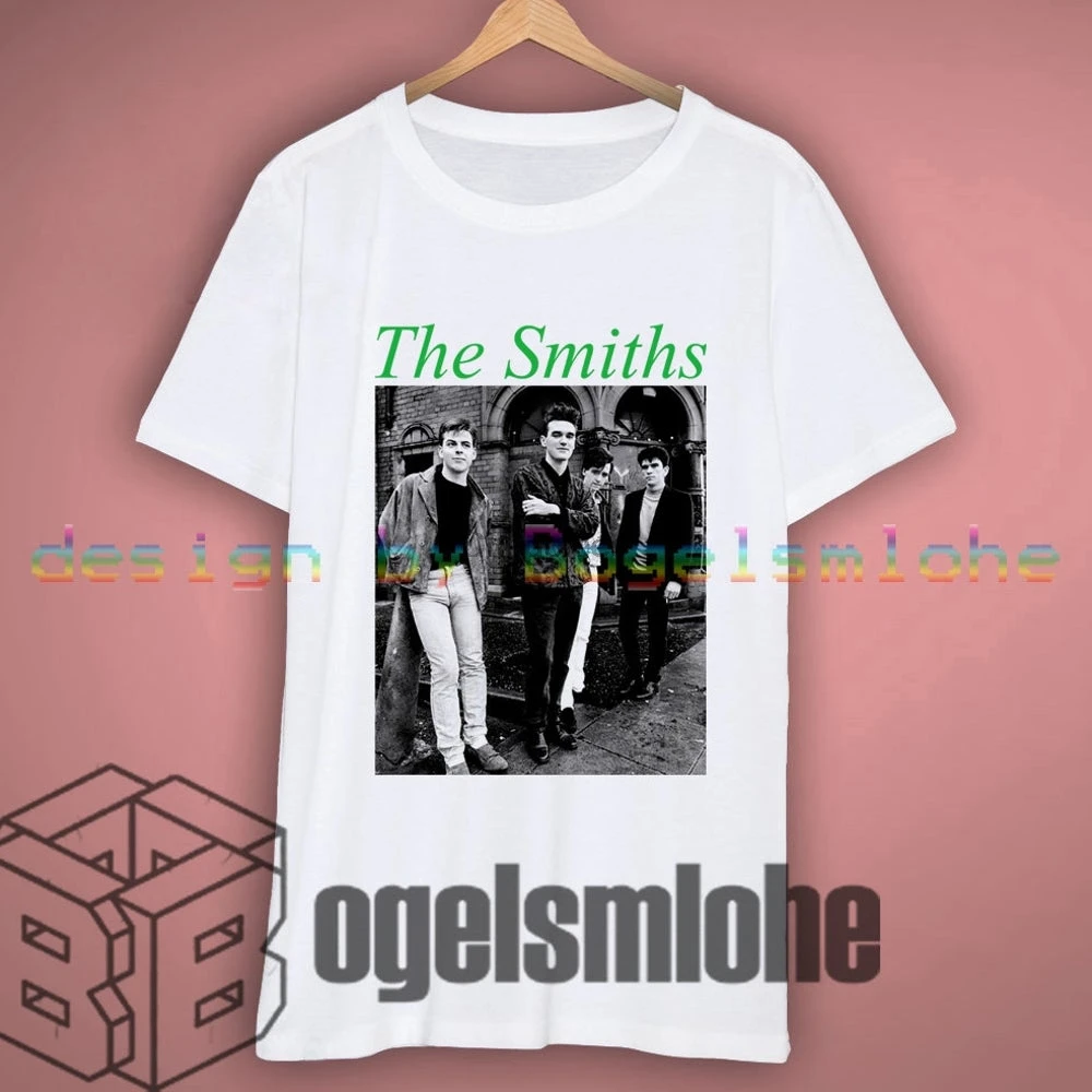 Футболка унисекс The Smiths Rock Metal 90-х годов винтажная тенниска в стиле ретро размеры BS