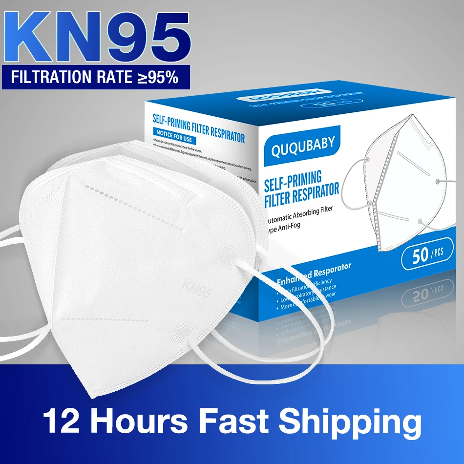 

50 100 pcs kn95 mask face mascherine Anti dust disposable laye for protective masks mascarillas mouth