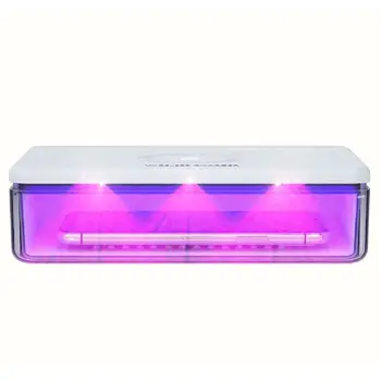 

2in1 UV LED Sterilizer UV Lamp Disinfector Ultraviolet Light 10W Wireless Charger Fast Charging for Mobile Phone Smartphones