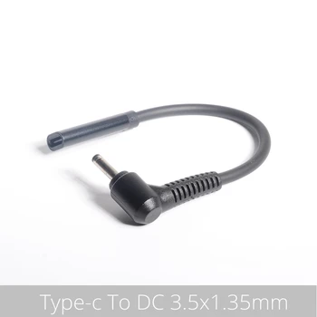 

1pcs Dc Power Adapter Connector 3.5x1.35mm Male Plug to USB Type C Female Converter Cable for Laptop Notebook Computer Charger