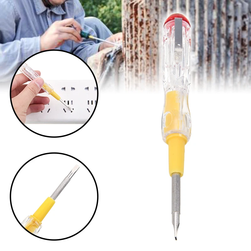1pc Multi function 100 500V LED Electric Test Tester Pen Screwdriver