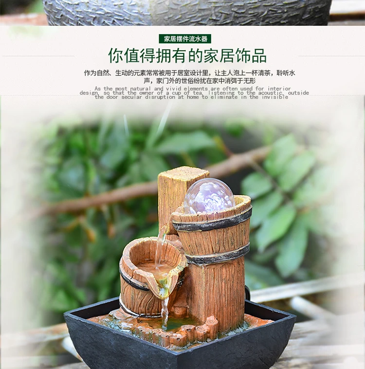 110 В/220 В креативные домашние фонтаны офисный стол мини-водопад ...