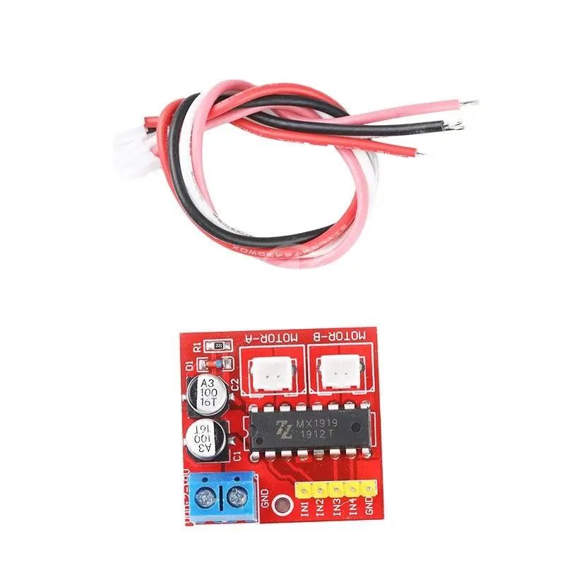 

2.5A dual-channel motor drive module forward and reverse PWM speed regulation dual H-bridge stepper motor super L298N