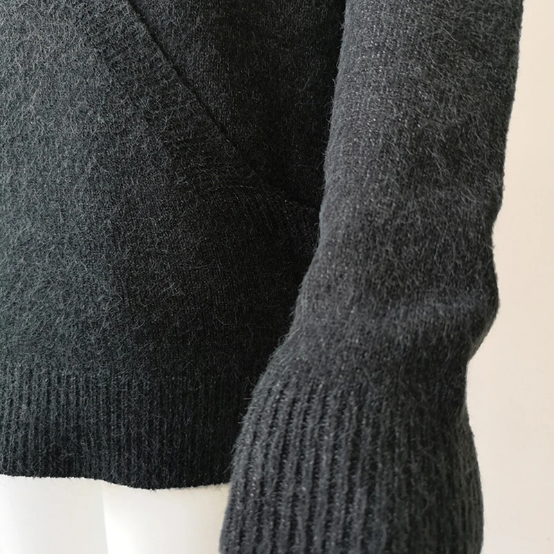 Sexy women sweater plus size V-neck spring autumn ladies pullover sweater 2020 cross streetwear long sleeve jumper women DR2240 (28)