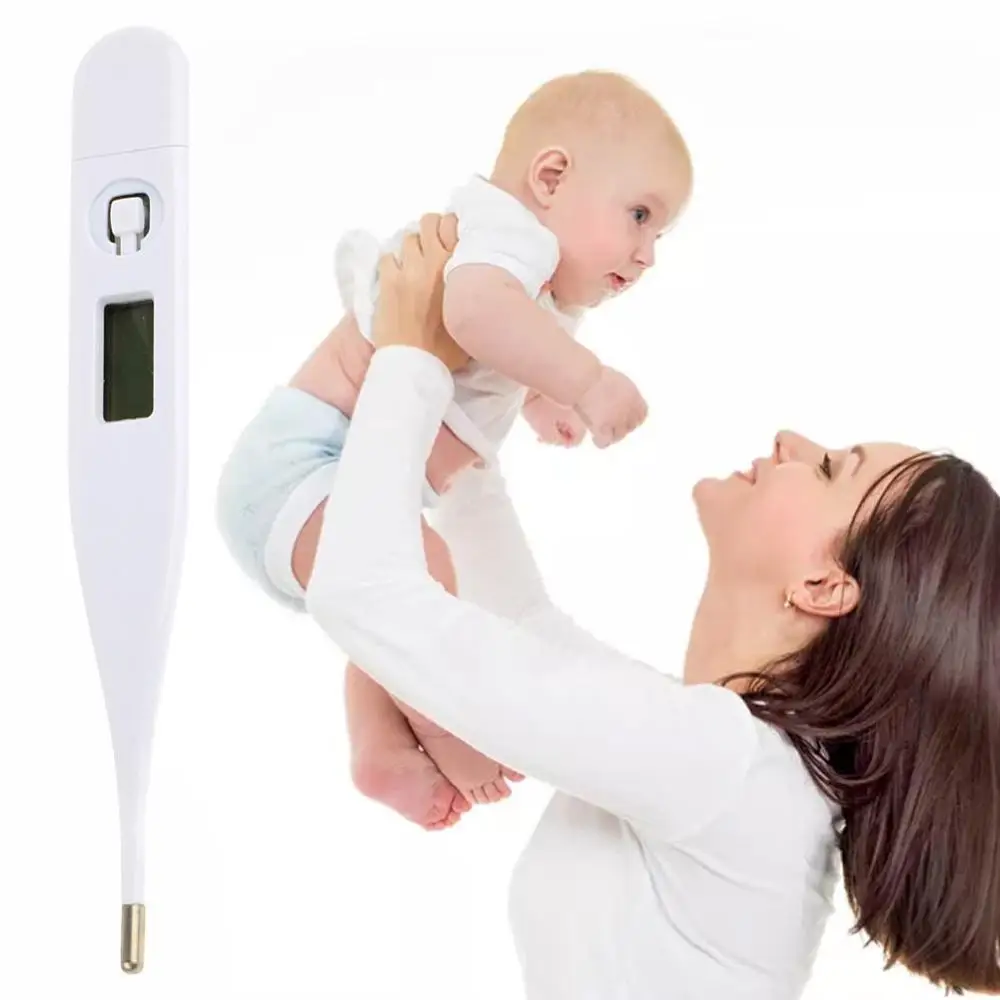 

Baby Vriendelijker Digitale LCD Medische Thermometer Mond Onderarm Body Temperatuur 2016 Nieuwe