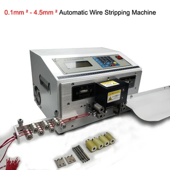 

Automatic Wire Cutting Stripping Peeling Machine Electric Cable Stripper Machine for 0.1 till to 4.5mm2 Wiring Harness Machine