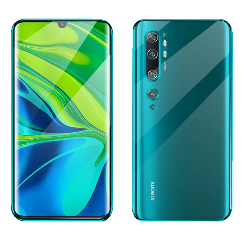 Для Xiaomi Mi Note 10 чехол лазерное покрытие Роскошный чехол из мягкого ТПУ прозрачный чехол для телефона xiomi Xiaomi Mi CC9 Pro CC9E с украшением в виде кристаллов чехол для телефона