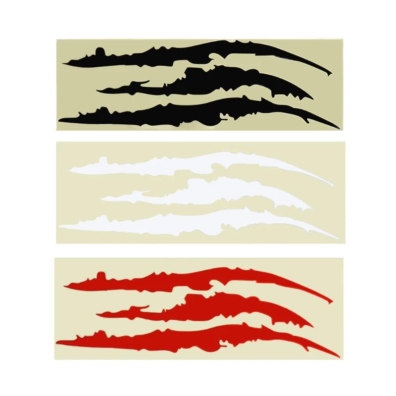 

Universal Headlight Scratch Stripe Decal Sticker Claw Stripe Slash Truck Car Vinyl