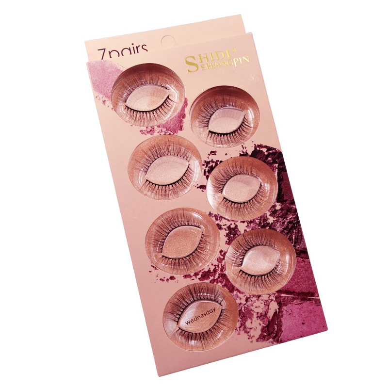 

YSDO 7 Pairs 3D Mink EyeLashes Dramatic MakeupLashes Fluffy mink false EyeLashes wispy Box packaging Fake EyeLashes