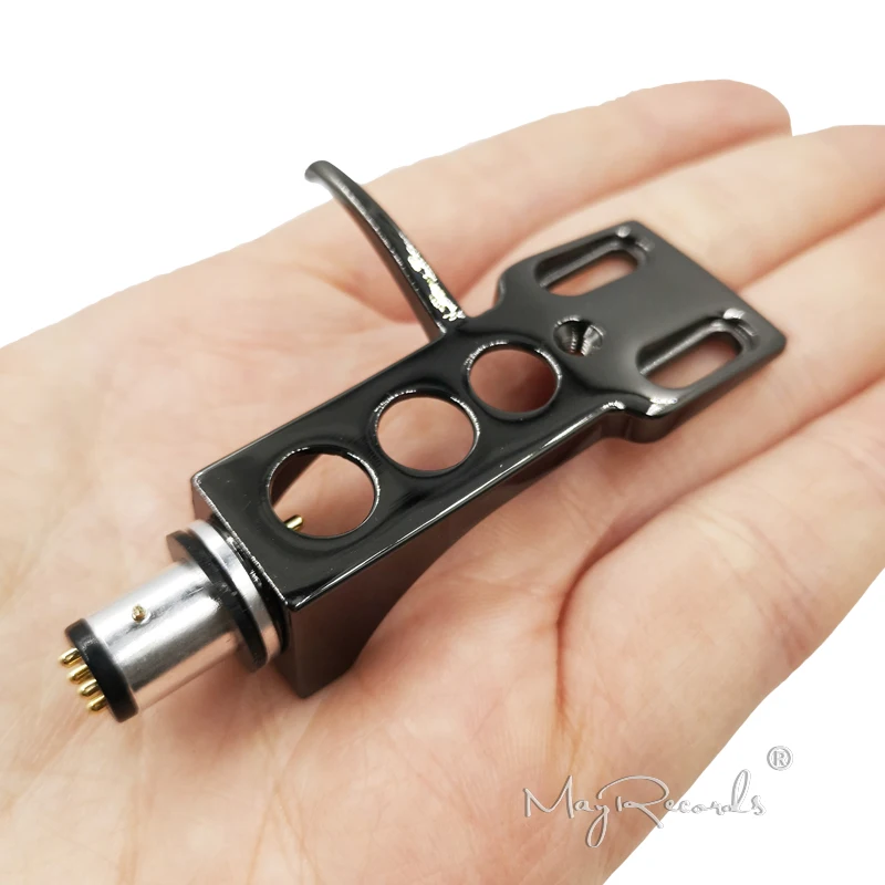 Phonograph Cartridge Adjustment Zinc Alloy Turntable Record Vinyl Cartridge Stylus Replace Headshell