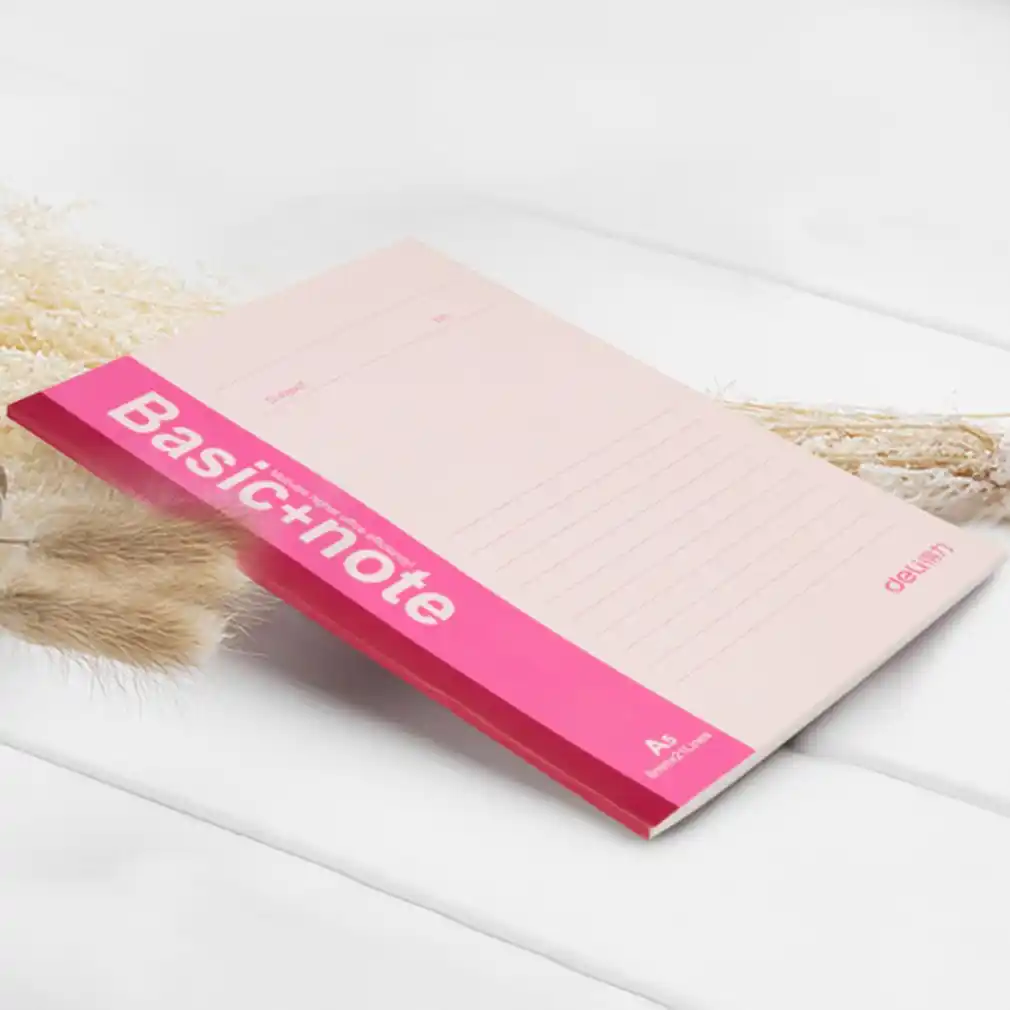 deli a5 notebook 80 pages sheets 7654 pocketbook