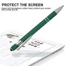 1 шт 5/8 шт. случайный цвет, 2 в 1, шариковая ручка пуш-ап Тип ручка Сенсорный экран Стилус практичный дизайн Стилусы для планшетов для Pad смарт-чехол для телефона