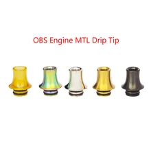 Kayfun Prime V3 V4 Lite Plus пять пешек пей/нержавеющая сталь узкий мундштук OBS двигатель MTL 510 MTL капельный наконечник