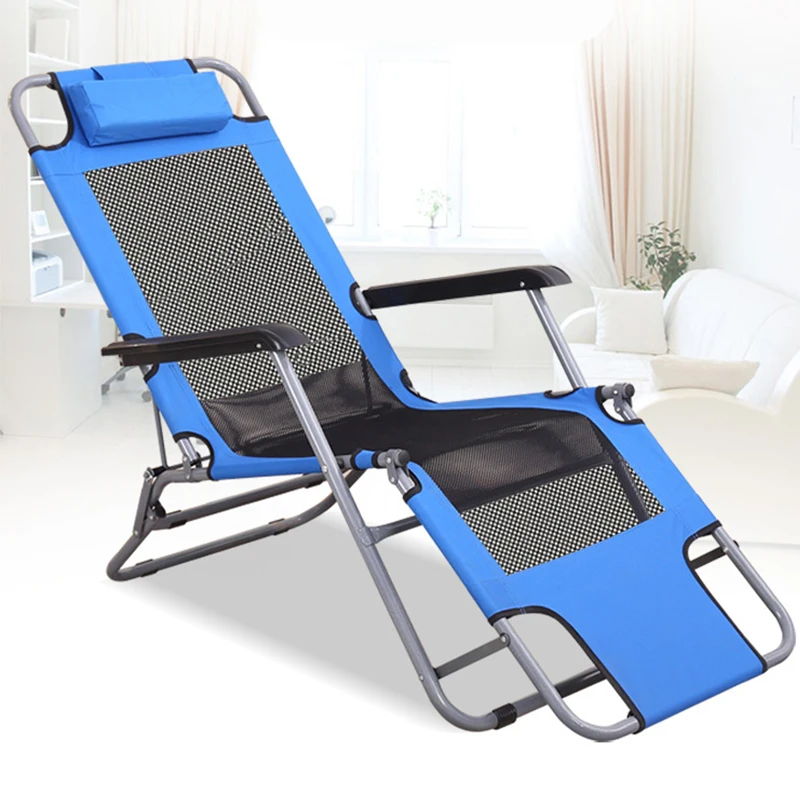 

Summer Season Office Multi-function Simple Folding Recliner Home Adult Siesta Lunch Break Lazy Beach Chair
