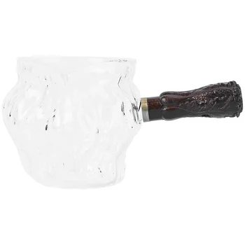 

1PC Public Tea Cup Heat-resistant Tea Divider Japanese Style Teaware Glass Tea Dispenser Tea Sets Accessories for Dorm Store Hot