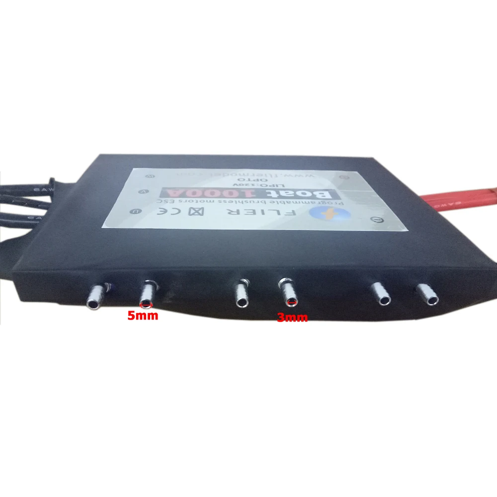 Большая доска для серфинга 120V 1000A бесщеточная большая RC лодка ESC от компании flier
