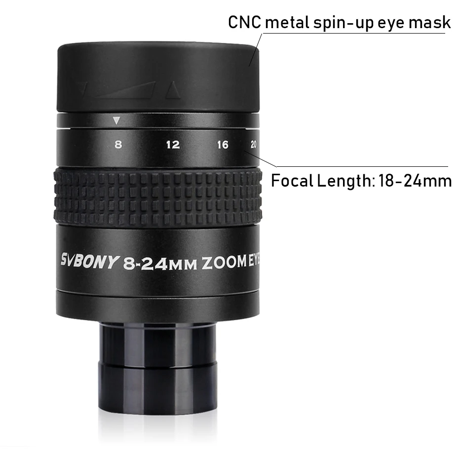 US $59.90 Svbony Sv171 125 8 24mm Zoom Telescope Lens Fmc 7elements 4 Group Structure Zoom Eyepiece For Monocular Astronomica Telescope