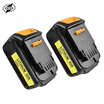 

ZNTER 6000mAh 18V/20V XR for Dewalt Power Tool Battery for DCB180 DCB181 DCB182 DCB201 DCB201-2 DCB200 DCB200-2 DCB204-2 L50