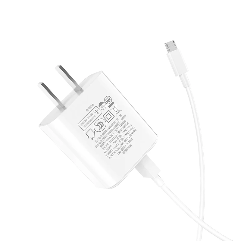 HOCO C62 10 шт./лот 5 в 2.1A USB зарядное устройство для iPhone 11 Xs Max US Plug настенное зарядное устройство адаптер для samsung Xiaomi huawei