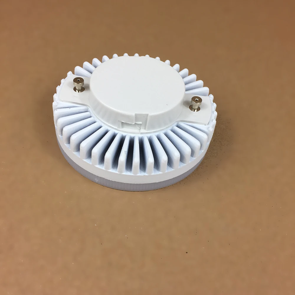 SMD 0 5 W 2835 LED GX53 10W 12W задняя алюминиевая + передняя PC молочная Крышка для замены