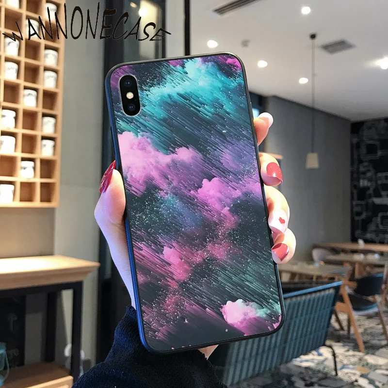 Ungu Di Ruang Mewah Desain Unik PhoneCase untuk iPhone 8 7 6 6S Plus X XS MAX 5 5S SE XR 11 11pro Promax Ponsel