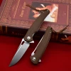 Folding Knife M390 Powder Steel  Pocket Outdoor Camping Combat Knife Utility Tool Survival Knife Rescue Knife Fruit Knife Edc 2