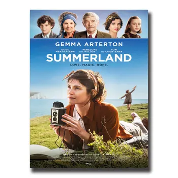 

summerland 4 Movie 2020 Poster Art fabric Painting 12x18in Room Decor Print Wall Picture Canvas 24x36in