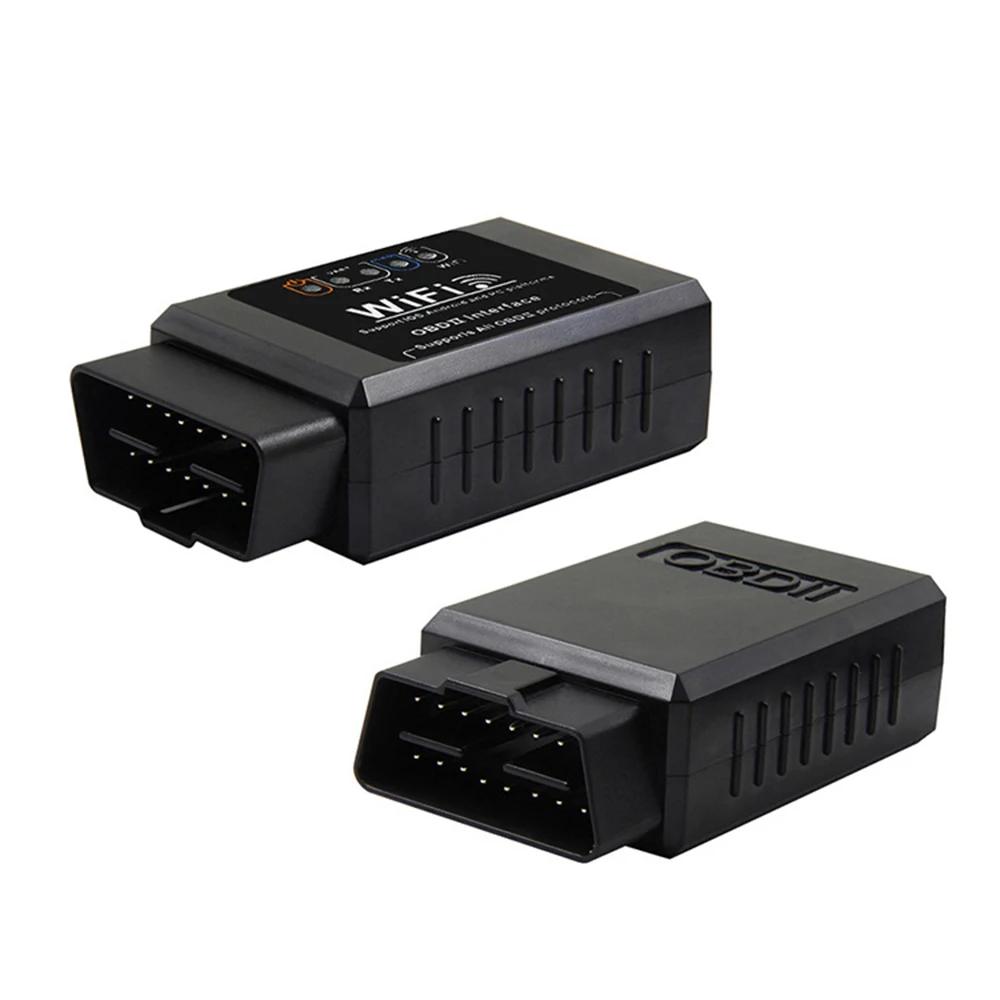 V1.5 автомобильный wifi OBD 2 OBD2 обсидиан инструмент Foseal адаптер сканера проверка света двигателя диагностический инструмент для IOS и Android