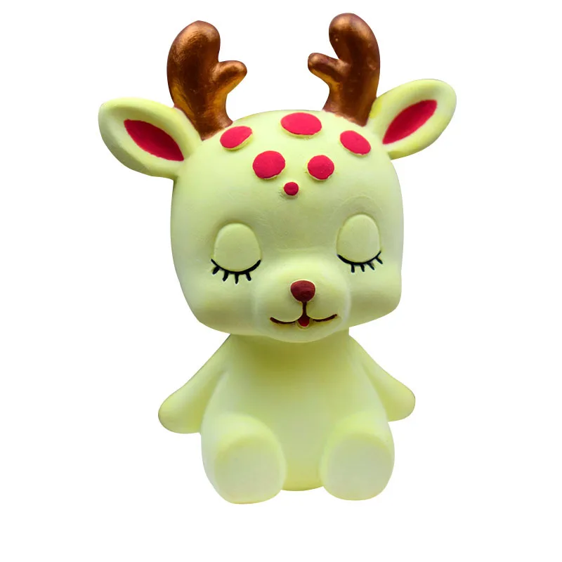 

1 Pcs Cute Deer Shape Silicone Mold Pet Cake Chocolate 3D Sika Deer Food Grade Silicone Decoration Mold Cake Baking Mould m005