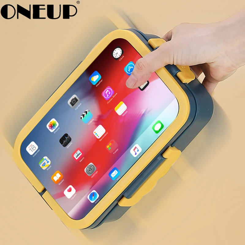 Портативный Ланч бокс ONEUP с подогревом для микроволновой печи новый крышкой