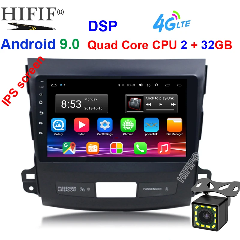 Android 9,0 автомобильный dvd gps мультимедийный плеер радио для Mitsubishi Outlander 2006-2014 Peugeot 4007/Citroen C-Crosser 2.5D Android 9,0 автомобильный dvd gps мультимедийный плеер радио для Mitsubishi Outlander 2006-2014 Peugeot 4007/Citroen C-Crosser 2.5D