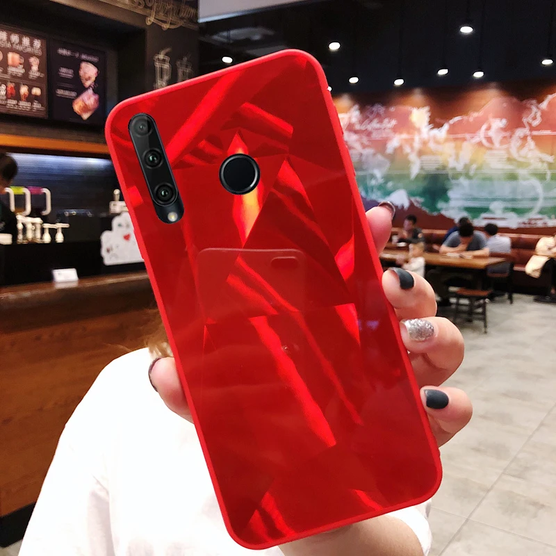 3D Алмазный зеркальный чехол для huawei Honor 8X P20 P30 mate 20 10 Pro P Smart Nova 2 Lite 3e Y7 Prime Y6 Y9 чехол