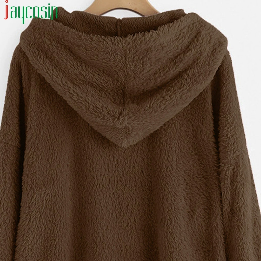 Женская зимняя толстовка, плюшевые модные толстовки с капюшоном, пуловер с принтом кота размера плюс, Свободный шнурок, длинный рукав, женские топы, зимнее пальто
