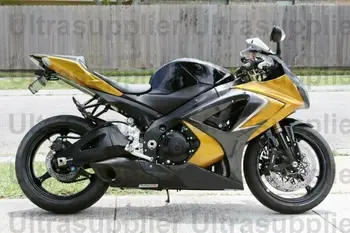 

GSXR 1000 Gold w/ Black Complete Injection Fairing for 2007-2008 Suzuki GS-XR GSX-R 1000 07 08