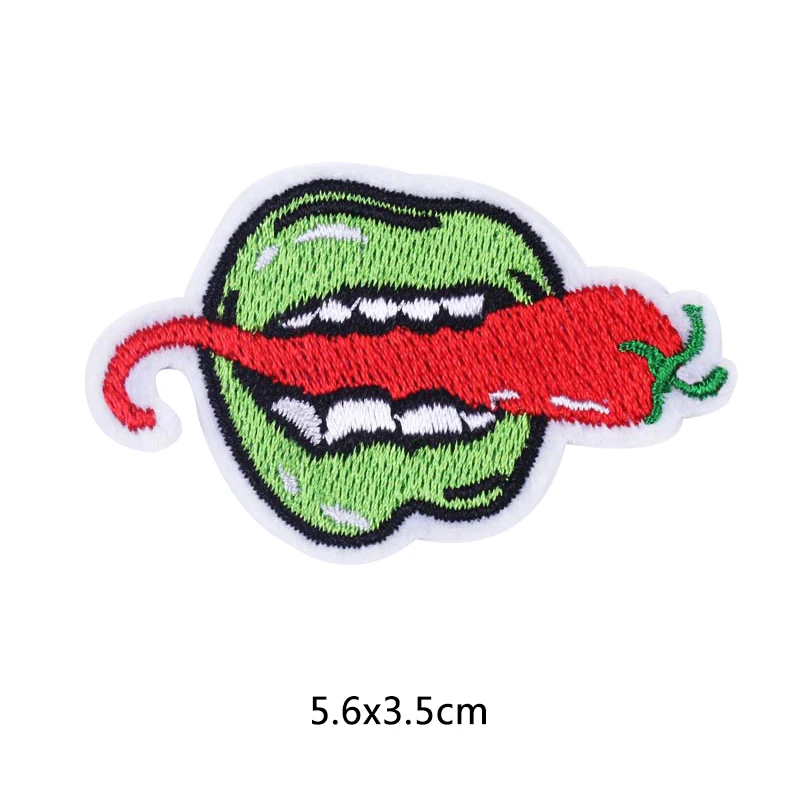 Панковские нашивки на одежде модные украшения из мультфильмов аппликация