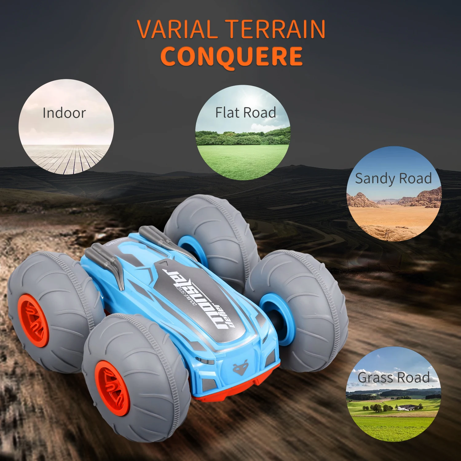 Радиоуправляемый автомобиль с дистанционным управлением трюк 27 МГц/2 4G 4WD