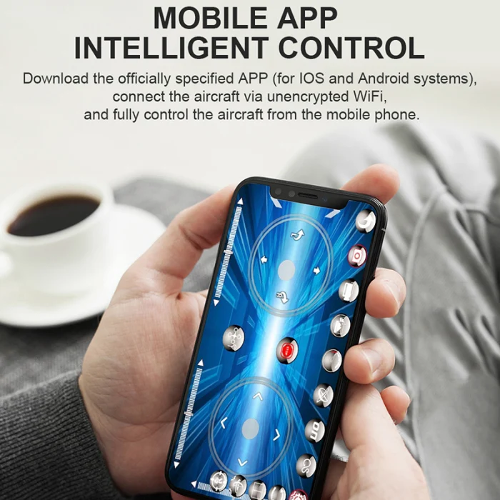 Мини Квадрокоптер Дрон wifi HD 720P передатчик пульт дистанционного управления самолет игрушка FKU66