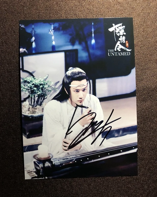 Предоплата The Untamed 2CD limited подписанный Xiao Zhan YiBo с автографом OST 12.15. Китайский Поп - Цвет: Yibo 4