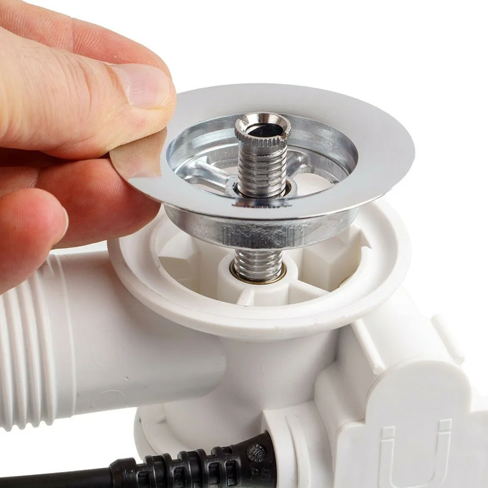 1/2/5 Pcs Kitchen Sink Strainer Screws 35mm 45mm Kitchen Sink Basket Strainer Waste Threaded Screw Connector